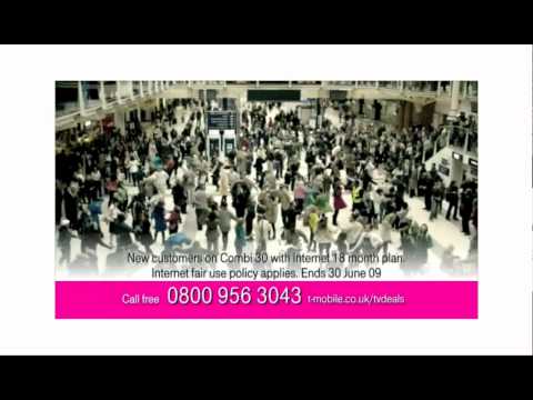 Still frame from Dance (Life's for Sharing) (T-Mobile, 2009)
