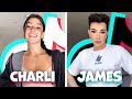 Charli D'amelio VS James Charles TikTok Dance Compilation
