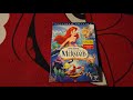 Opening To The Little Mermaid Platinum Edition Disc 1 2006 DVD Main Menu Option