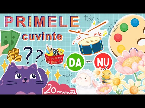 FIRST WORDS | Learning to speak | Responding together | Shopping | Baby drawings Pam bebe