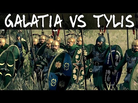 Total War Rome 2 Online Battle 189 Galatia vs Tylis