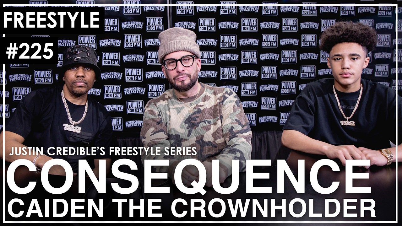 Consequence & Caiden Drop Bars Over "Ever Since U Left Me" On Justin Credible's Freestyle Series!