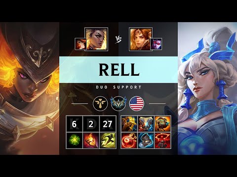 Rell Support vs Leona - NA Challenger Patch 25.05