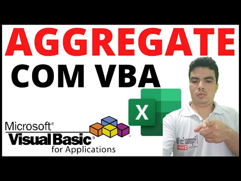 Funcão AGGREGATE como usar no VBA, Função agregar excel e no VBA, AGREGAR (Função AGREGAR)