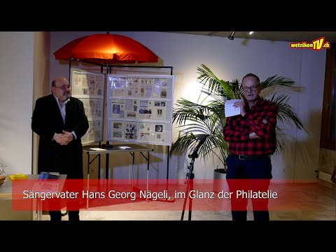 Vernissage zu "Hans Georg Nägeli im Glanz der Philatelie"