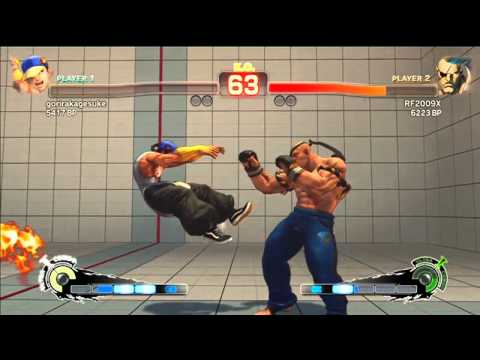 SSF4 AE: gorirakagesuke (Yun) VS RF2009X (Sagat)
