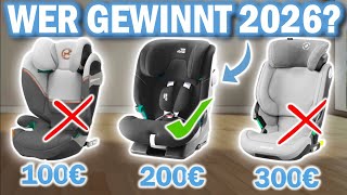 AUTO KINDERSITZE kaufen: Top 3 Kindersitze 2025 im Vergleich!