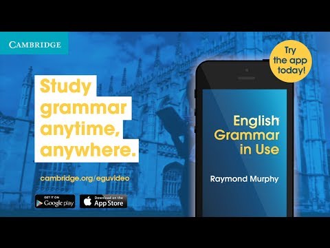 Improve your English Grammar with the English Grammar in Use App