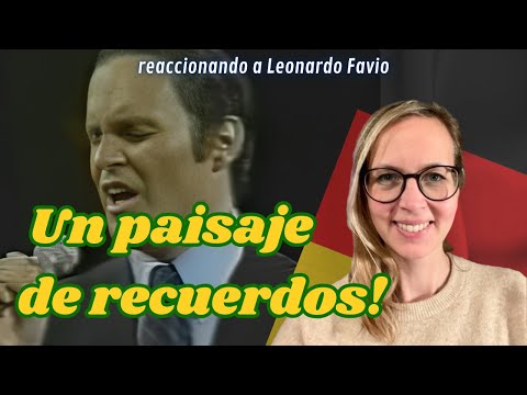 🇩🇪 Alemana reacciona a Leonardo Favio - Ella ya me olvidó 🇦🇷 + Reflexión