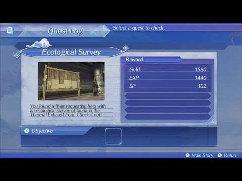 Xenoblade Chronicles 2 - Ecological Survey - Alba Cavanich (CHAPTER 4 SPOILERS)