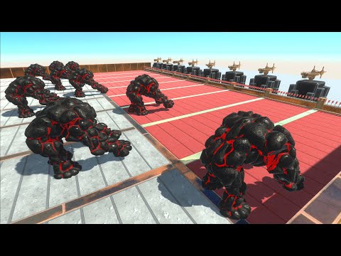 All units facing Ballista - Animal Revolt Battle Simulator