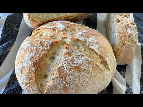 Never Buy Bread Again: The Easiest 4-Ingredient Daily Bread