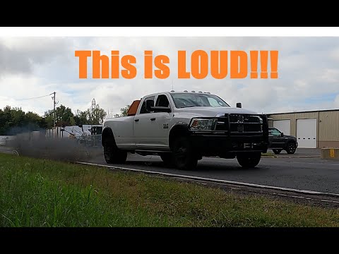 Ram 6.7 cummins 4 inch vs 5 inch exhaust