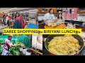 MOLLYS GARDEN SAREE SHOPPING പിന്നെ അടിപൊളി ബിരിയാണിയു