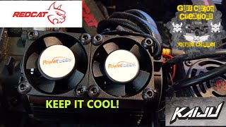 Redcat Kaiju Powerhobby Heatsink Install and Go-Zilla Project Update