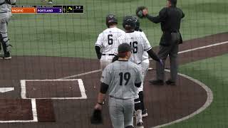 Portland Baseball vs Pacific (12-1) - Highlights
