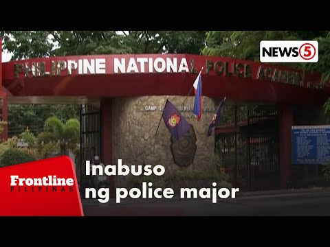 Kadete, minolestya umano ng police major sa PNPA barracks | Frontline Pilipinas
