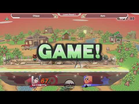 Smash 4: Chippy (Bayonetta) V Aero (Kirby) - PCG'S Farewell to Smash 4 SSB4
