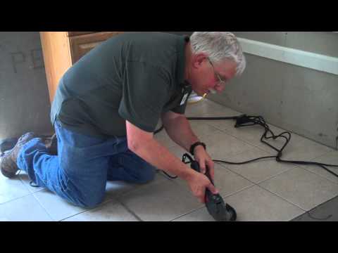 Removing Grout with an Oscillating Tool