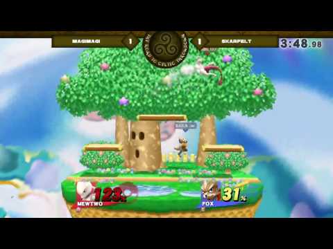 Melee Mayhem Smash 4: Skarfelt (Fox) Vs MagiMagi (Mewtwo) - Grand Final