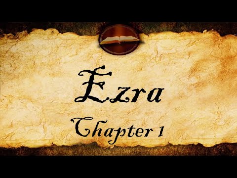 Ezra Chapter 1 | KJV Audio (With Text)