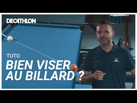 TUTO - Comment bien viser au billard ? 🎱 I DECATHLON