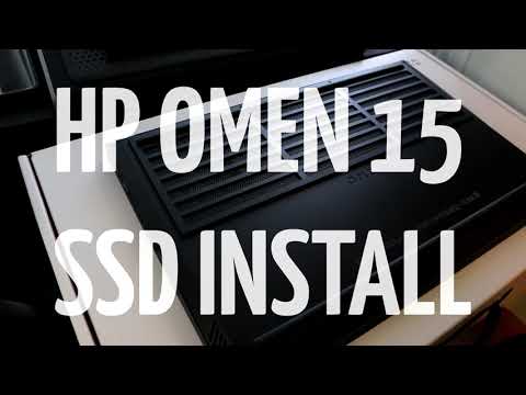HP OMEN 15(2020) NVME SSD INSTALL