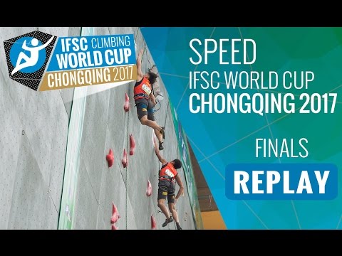 IFSC Climbing World Cup Chongqing 2017 - Speed - Finals - Men/Women