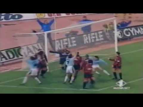 Serie A 1996-1997, day 15 Lazio - Milan 3-0 (Signori, Casiraghi, Grandoni)