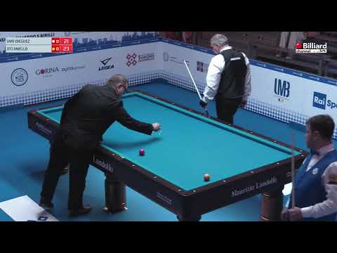 Aniello Michelangelo VS Dieguez Ricardo  -  26°Campionato del Mondo stecca 5 birilli - Venaria Reale