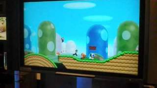 New Super Mario Bros. Wii Launch Event at Nintendo World Store
