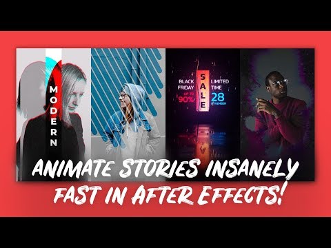 Templates for IGTV & Instagram Stories | After Effects Tutorial