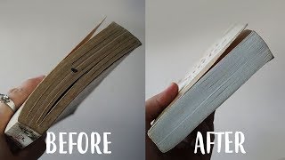 How to Clean Your Book Edges Hack