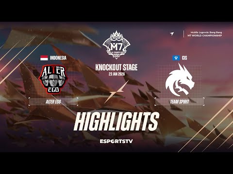 Alter Ego vs Team Spirit HIGHLIGHTS M7 World Championship | AE VS TS ESPORTSTV