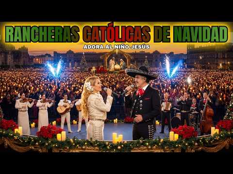 🎄 GRAN CONCIERTO DE RANCHERAS NAVIDEÑAS CATÓLICAS | Mariachi al Niño Jesús