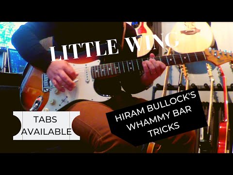 "Little wing" solo by Hiram Bullock (Sting) | Cover and lesson