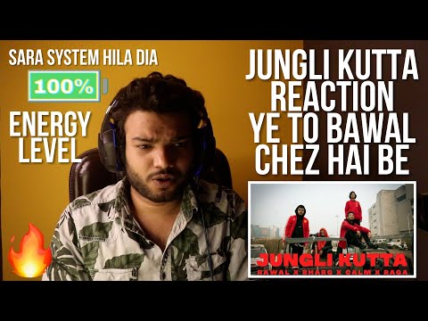 JUNGLI KUTTA REACTION | RAWAL x Bharg x Calm x RAGA - JUNGLI KUTTA Reaction | HIP HOP | TCRH