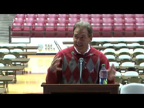 Nick Saban Coaching Character