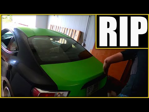 My Wrap Was Failing & This Is Why (Learning How To Wrap A Car Ep 3)