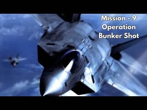 Ace Combat 4: Mission 9 - Operation Bunker Shot (Ace Difficulty) [9/18]