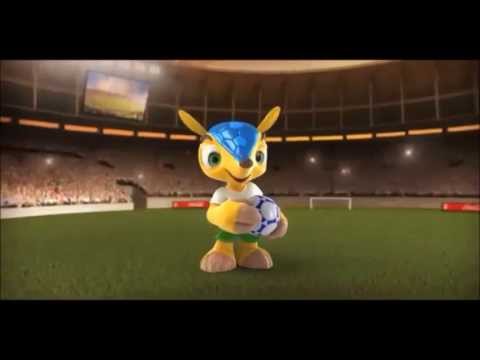 Copa 2014 oficial tatu bola