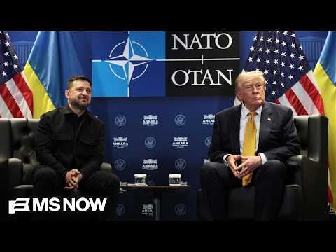 Trump meets with Zelensky at NATO Summit, talks Ukraine, Russia and Iran war