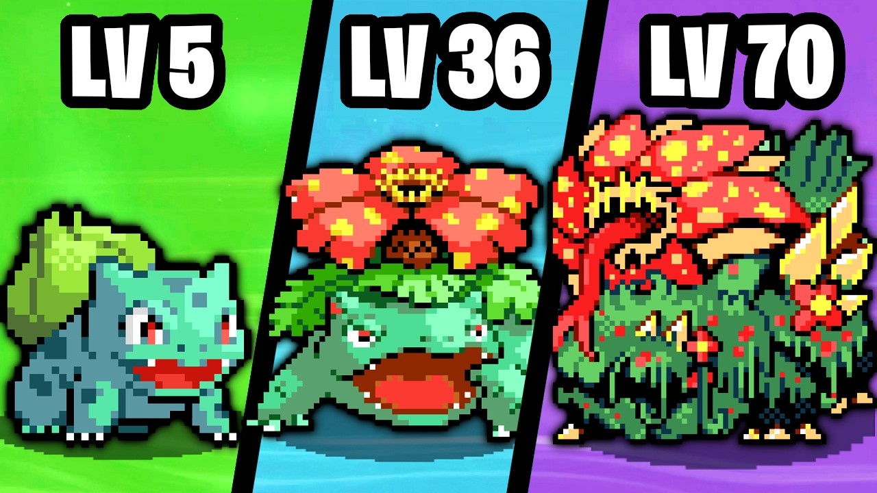 Pokemon, but They Keep Evolving