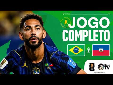 JOGO COMPLETO: BRASIL X HAITI | COPA DO MUNDO FIFA™ 2026 | 2ª RODADA | FASE DE GRUPOS