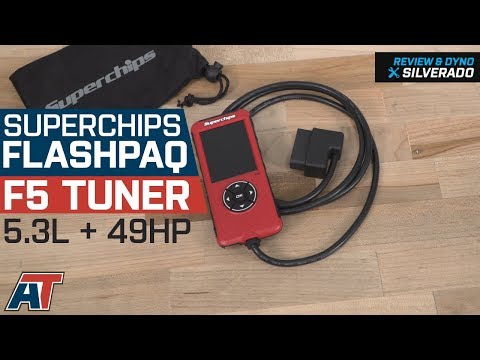 2007-2013 Silverado 1500 Superchips Flashpaq F5 Tuner 5.3L Review & Dyno