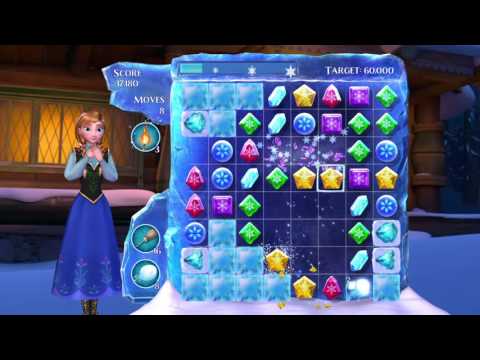 Frozen Free Fall: Snowball Fight. Level 90, 3 stars