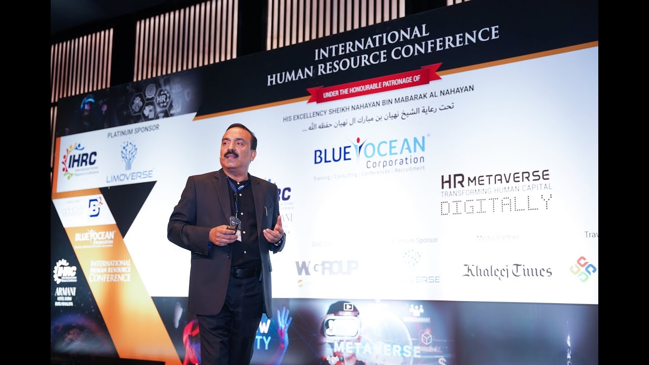 Blue Ocean Chairman and Speaker Abdul Azeez at the IHRC 2022