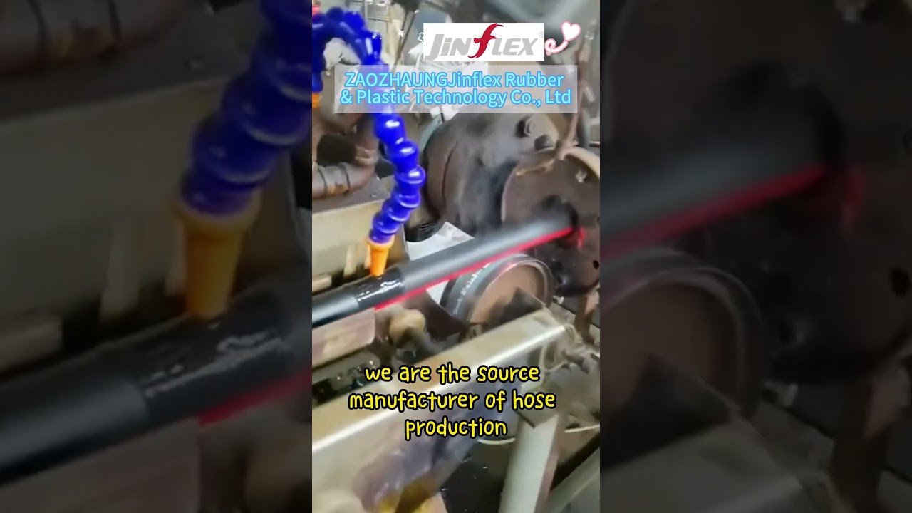 Production process of high pressure oil pipe hose #factory  #hoses  #automobile  #machine  #china