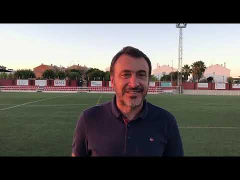 Primeras palabras de Jesus Galván como entrenador del CD Gerena