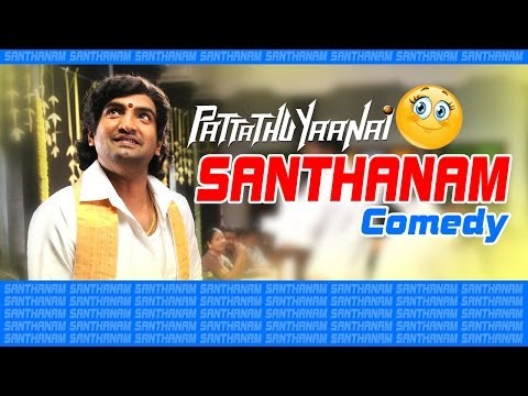 Santhanam Full Movie Comedy | Santhanam Comedy Playlist | Santhanam Movie Comedy | Pattathu Yaanai |